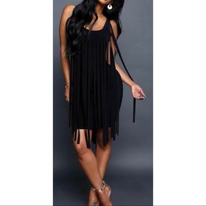 Mini Fringe Dress